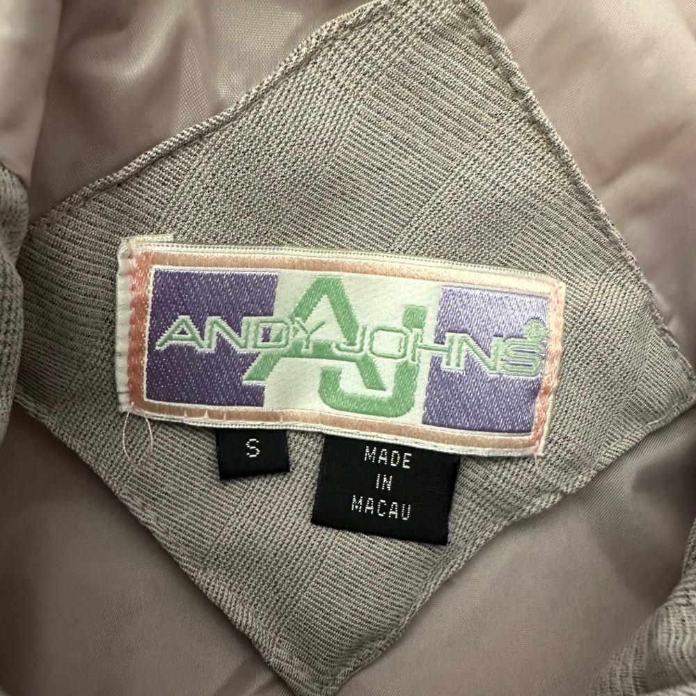 Andy Johns Womens Vintage Utility Field Trench Jacket Oversized Lilac‎ Sz S - Picture 6 of 10